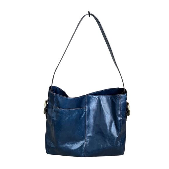 HOBO Blue Leather Shoulder Bag - Picture 11 of 11